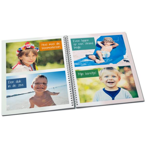 Fotoboek Spiraal A4 Staand 