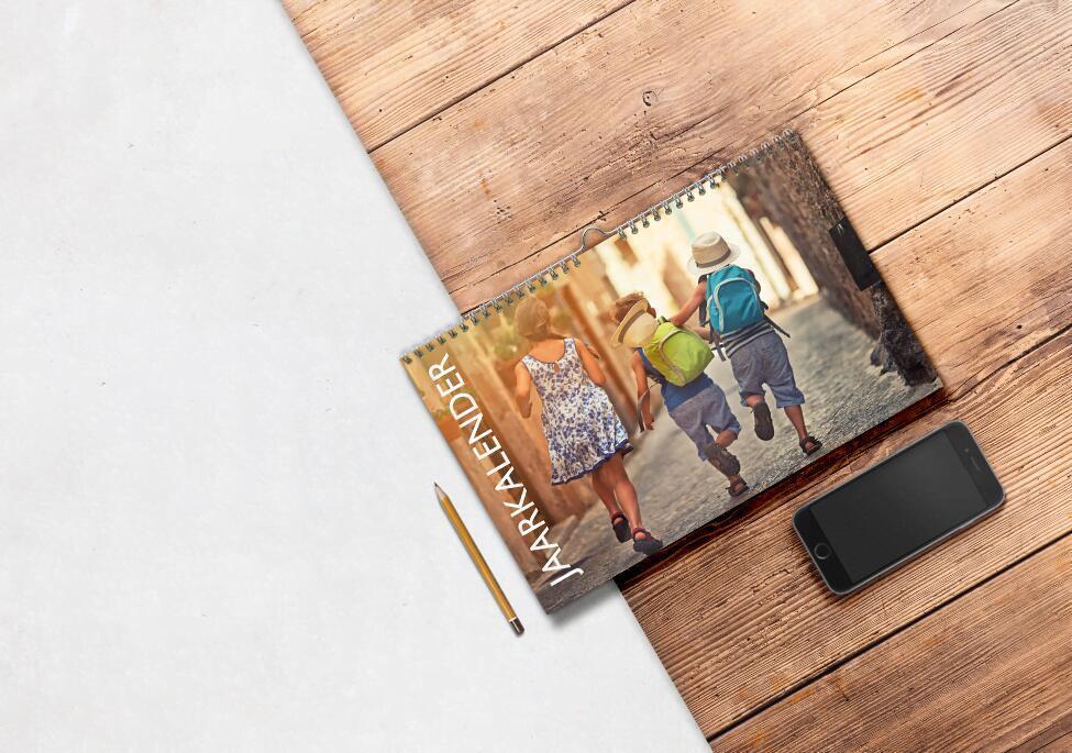 Jaarkalender A4 Liggend Jaarkalender A4 Liggend