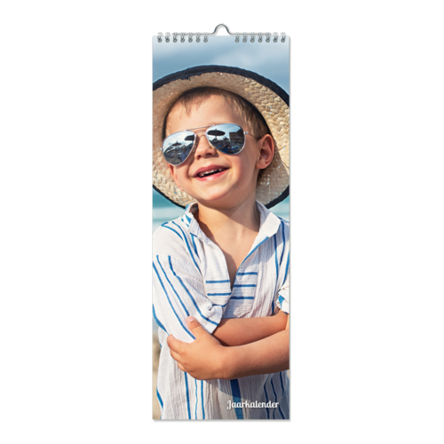 Jaarkalender 15x42 maken Keukenkalender maken