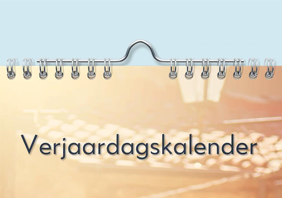 Verjaardagskalender 15x42 Verjaardagskalender 15x42