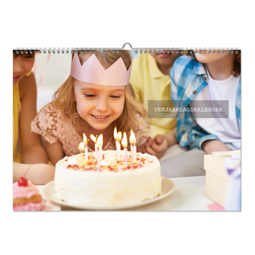 Verjaardagskalender A3 Liggend Verjaardagskalender A3 Liggend