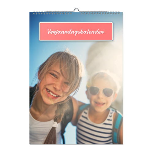 Verjaardagskalender A3 Staand 