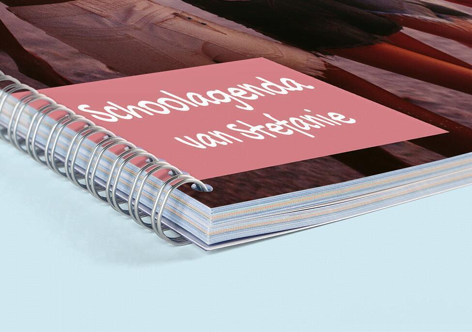 Schoolagenda Spiraal A6 Staand Schoolagenda Spiraal A6 Staand