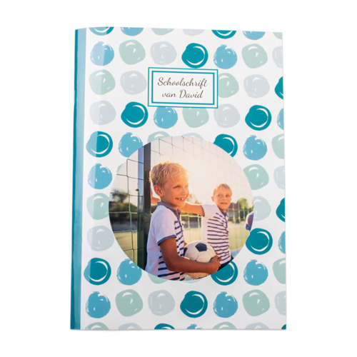 Schoolschrift A4 vooraanzicht