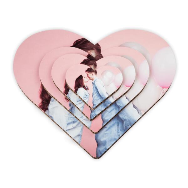 foto op hart foto op karton hart