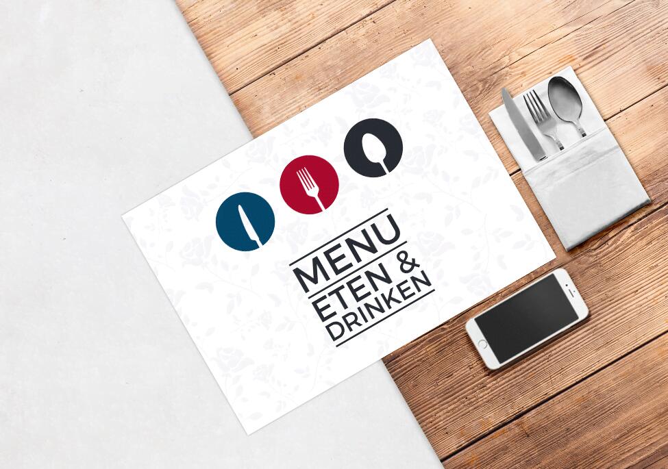 Menukaart A3 Liggend Menukaart A3 Liggend