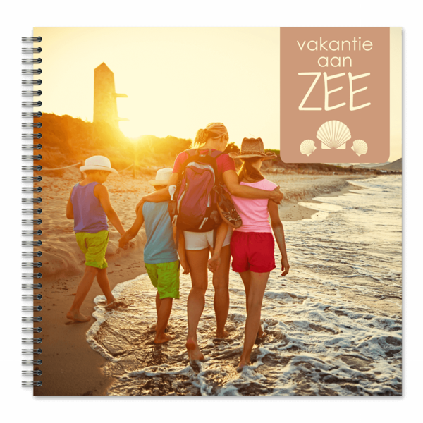 Fotoboek Spiraal 30x30 Vierkant 