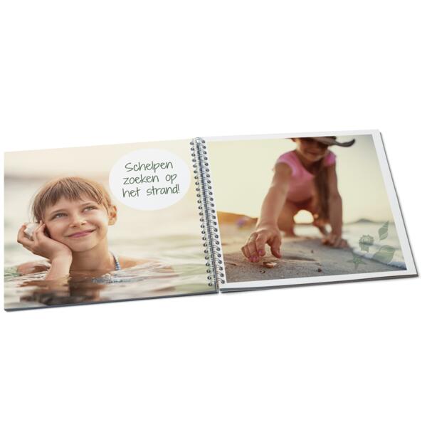 Fotoboek Spiraal 30x30 Vierkant 