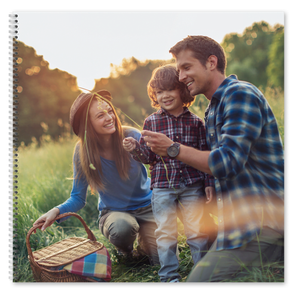 Fotoboek Spiraal 30x30 Vierkant 