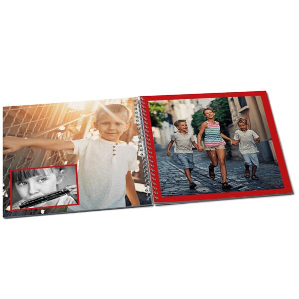 Fotoboek Spiraal 14x14 Vierkant Fotoboek Spiraal 14x14 Vierkant