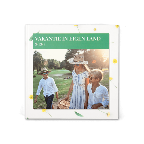 Vlakliggend Fotoboek 21x21