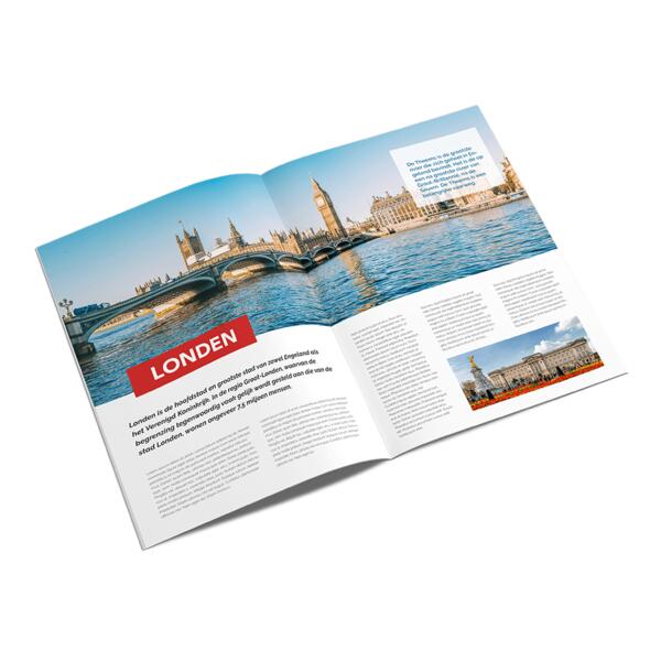 Tijdschrift A5 Staand Openliggend Tijdschrift A5 Staand Openliggend