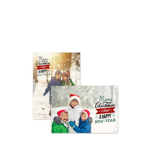 Kerstkaart A6 enkel Kerstkaart A6 enkel