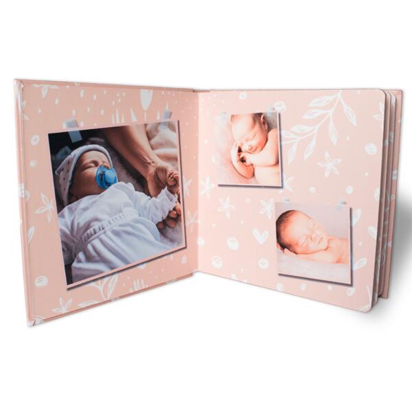 Kartonnen boekje 21x21 vierkant Kartonnen boekje 21x21 vierkant