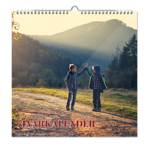 Jaarkalender 30x30 voorkant Jaarkalender 30x30 voorkant