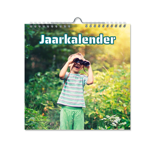 Jaarkalender 21x21 voorkant