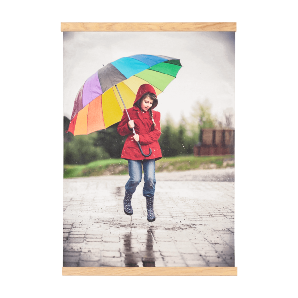 Foto op textielposter