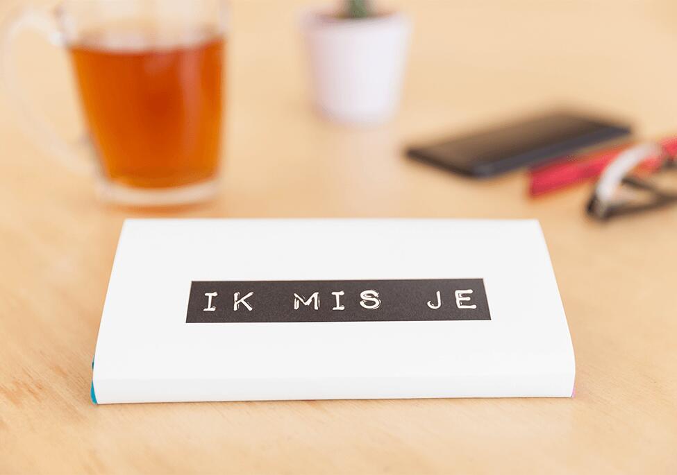 Met eigen foto's en tekst Met eigen foto's en tekst