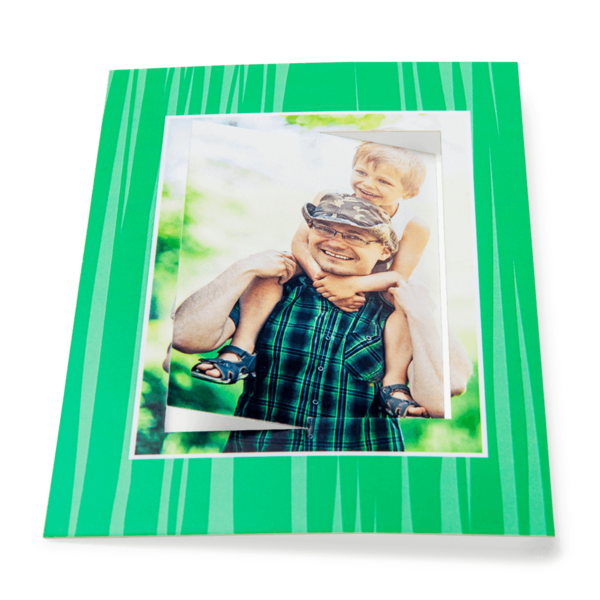 Draaikaart met eigen tekst en foto