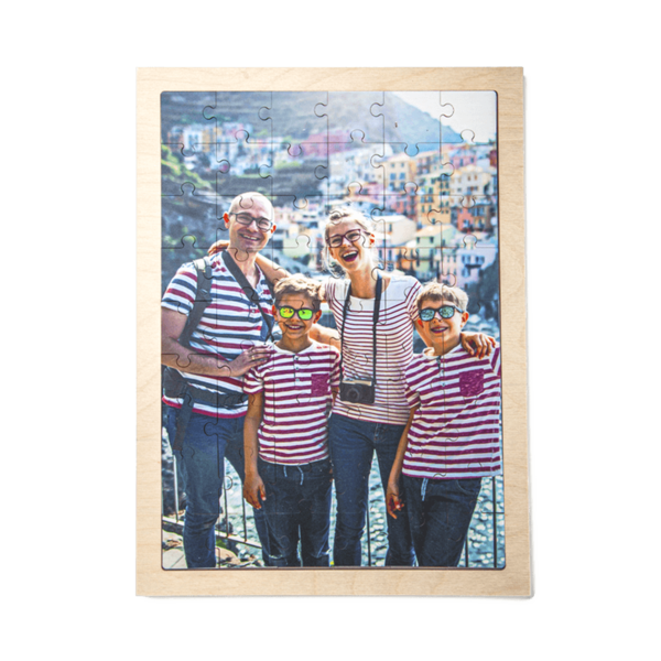 Maak een fotopuzzel van je eigen foto's