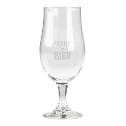 Laat je eigen bierglas graveren met naam! Laat je eigen bierglas graveren met naam!