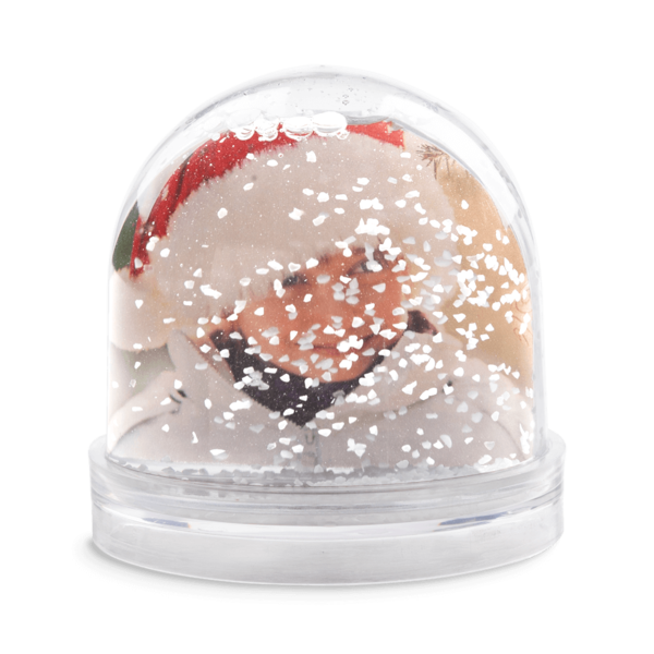 Schudbol met foto Schudbol met foto