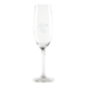Champagneglas gegraveerd