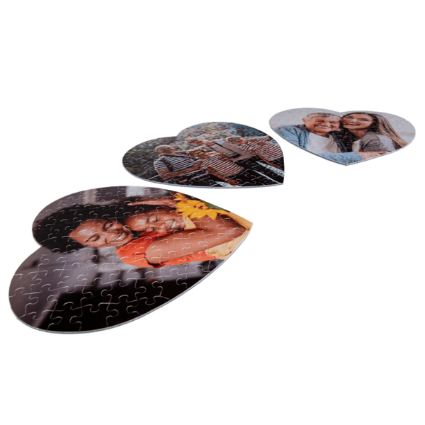 Puzzel hart personaliseren Puzzel hart personaliseren