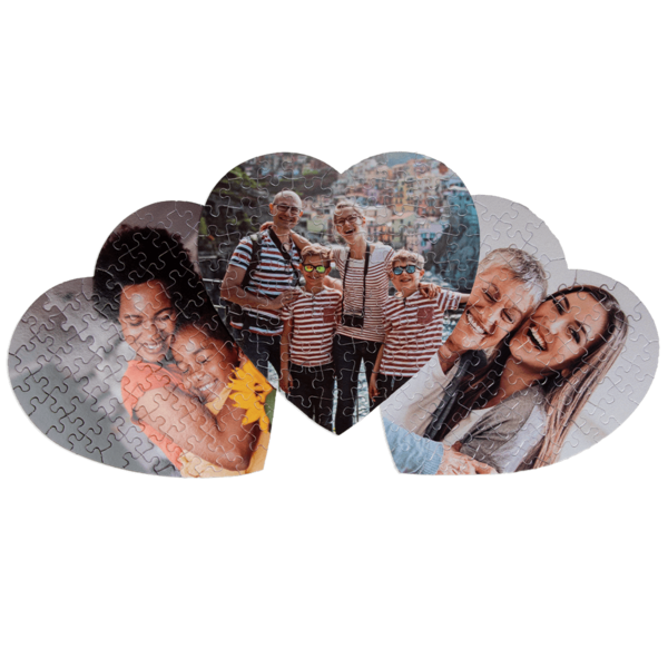 Puzzel hart personaliseren Puzzel hart personaliseren