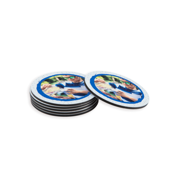 Kleine onderzetter met foto Kleine onderzetter met foto