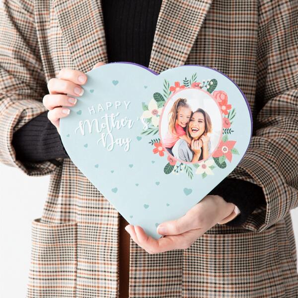 Milka hart Moederdag sfeerfoto