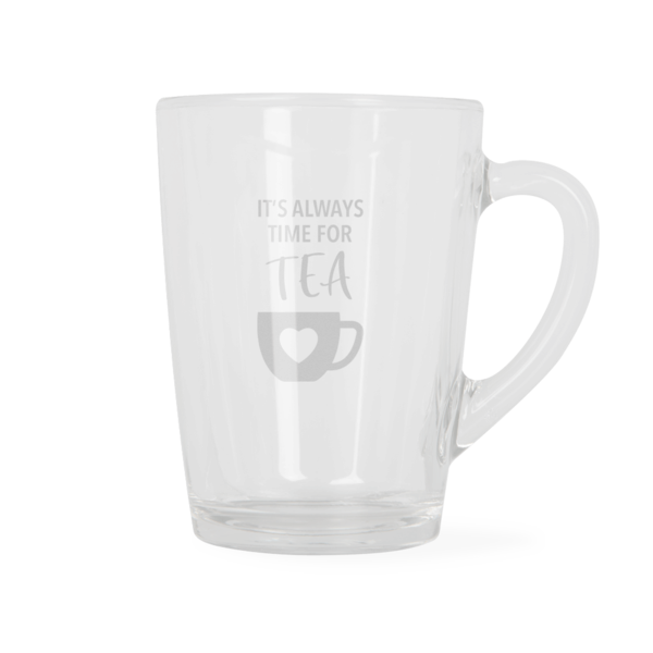 Theeglas graveren met tekst