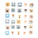 Maak een memory-spel met foto's en dieren