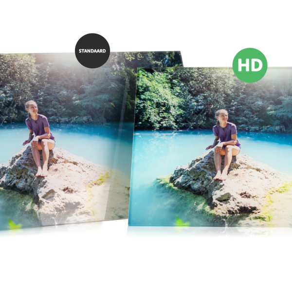 Plexiglas HD vs Standaard Plexiglas HD vs Standaard