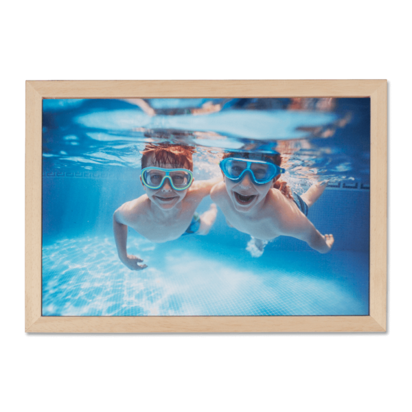 Optioneel: Baklijst, zwart of houtkleur