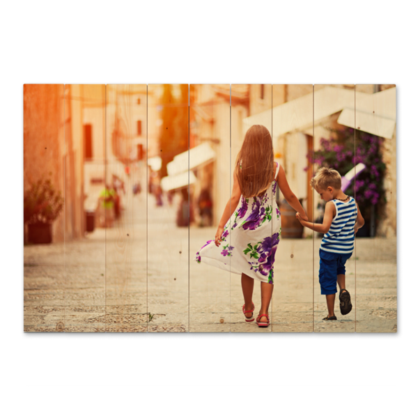 Foto Op Hout Vurenhout Foto Op Hout Vurenhout