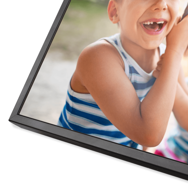 Zwart aluminium lijst Zwart aluminium lijst