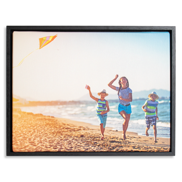 Canvas met lijst zwart Canvas met lijst zwart