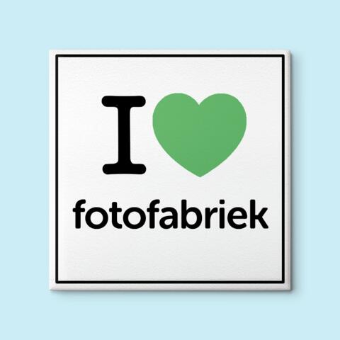 Een tegel kun je eenvoudig maken met de online editor