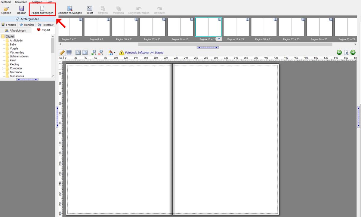 Extra pagina toevoegen Offline Software Extra pagina toevoegen Offline Software